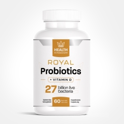 Royal Probiotics - Probiotyk + witamina D 60 kap.